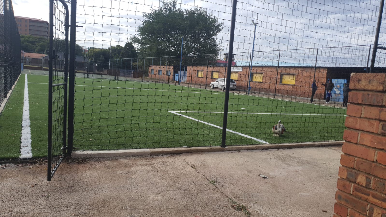 Florida Soccer artificial grass installation by Syngrass