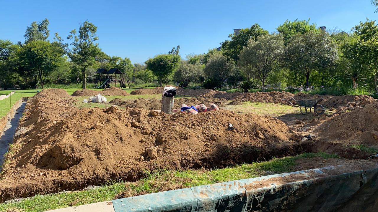 5 a side soccer pitch construction