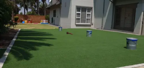 basketball pitch in yard