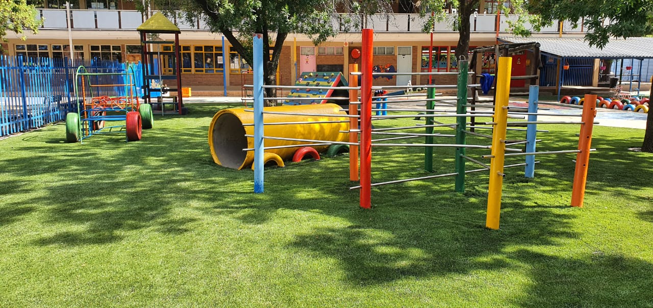 best grass for play area