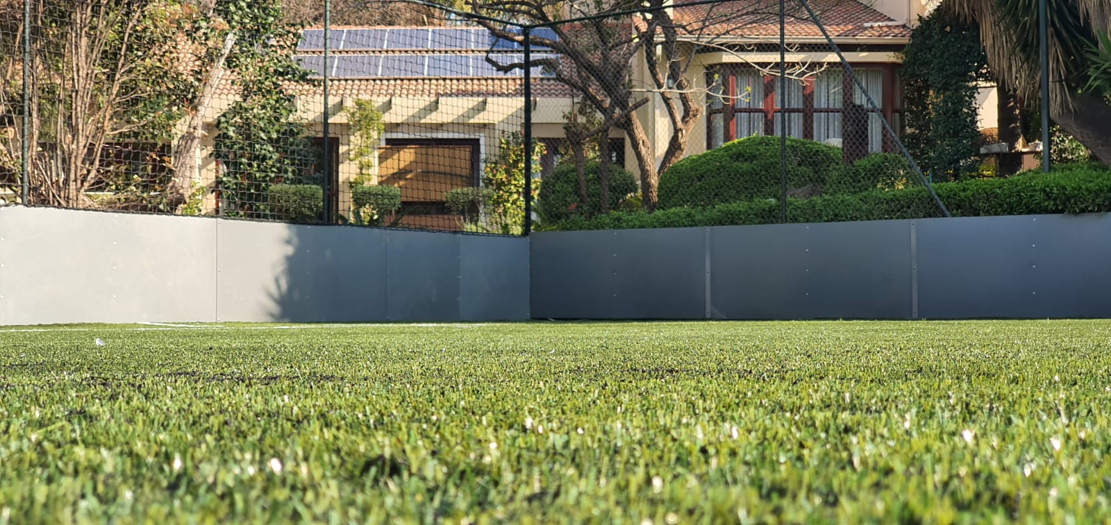 convert your tennis court into a soccer pitch