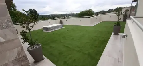 roof top artificial grass