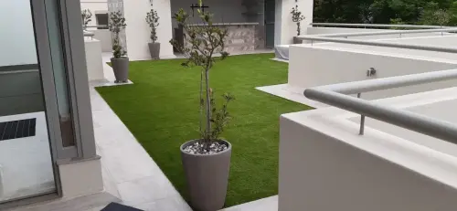 rooftop artificial grass