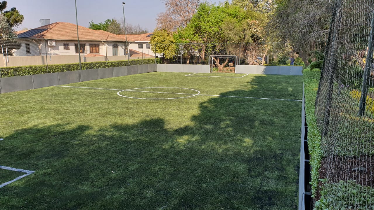 soccer pitch construction