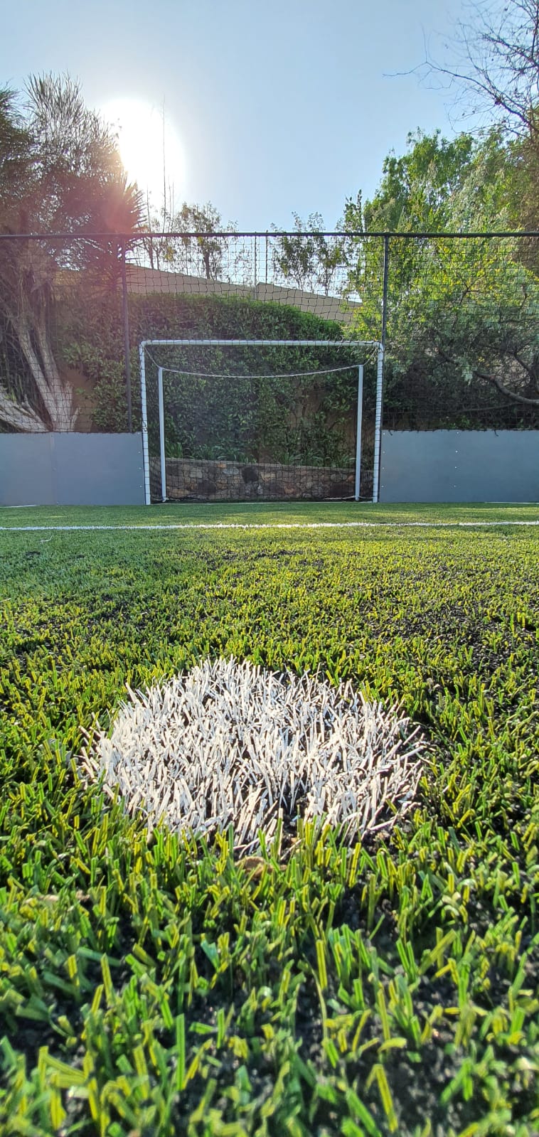 synthetic soccer grass