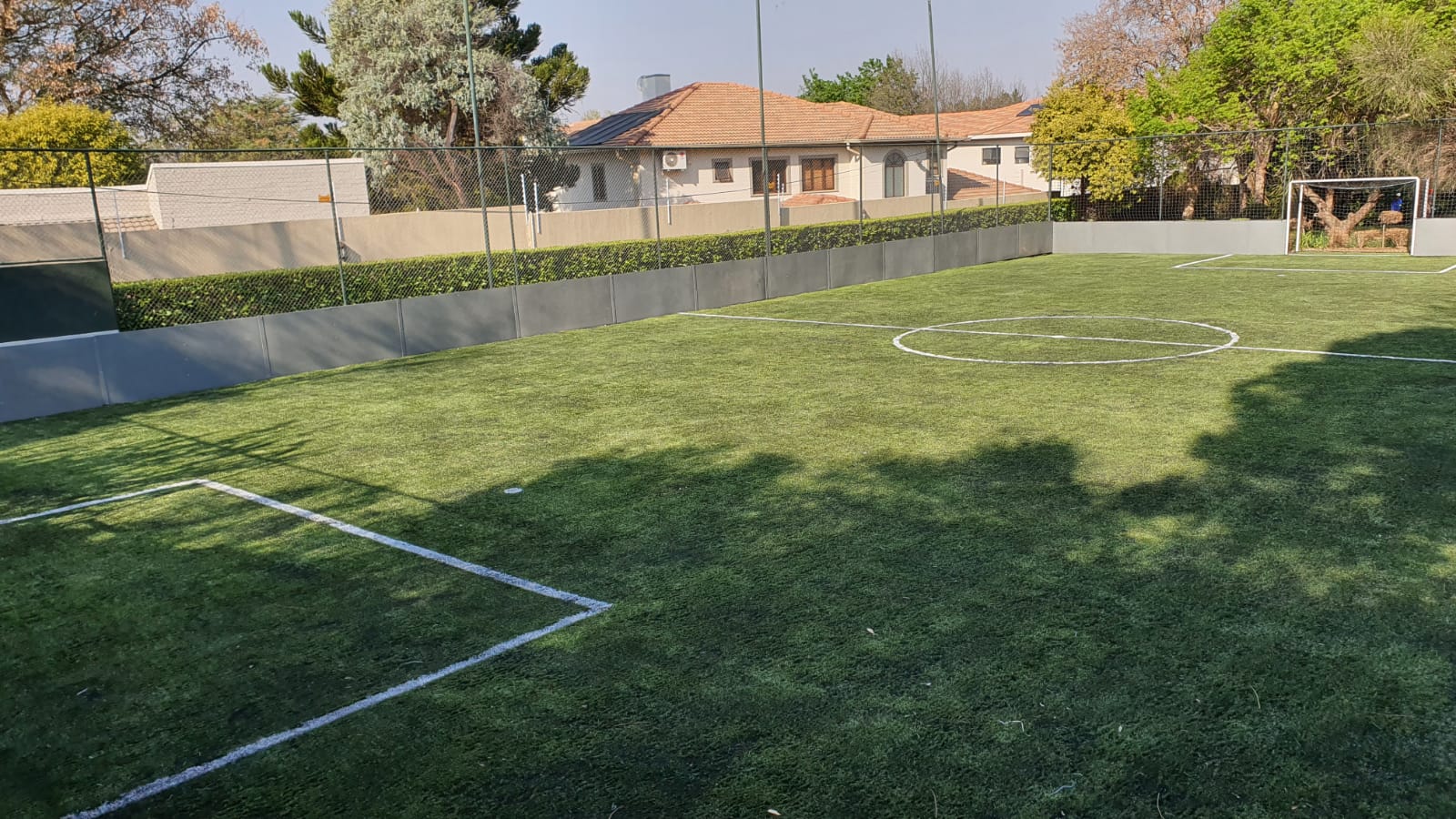 we build 5 a side soccer pitches